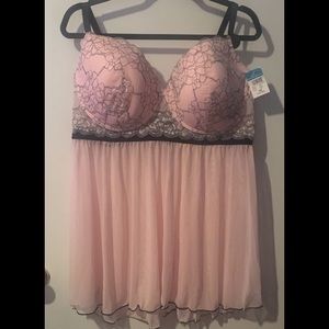 New Lace Baby Doll Lingerie 3X
